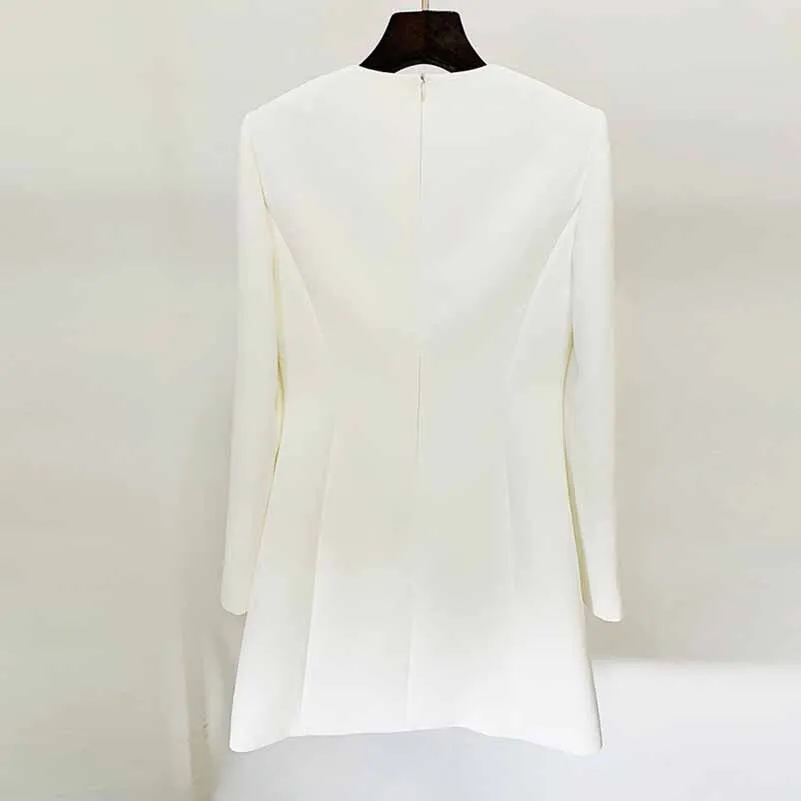 Women's Lace-Up Long Sleeves Minidress