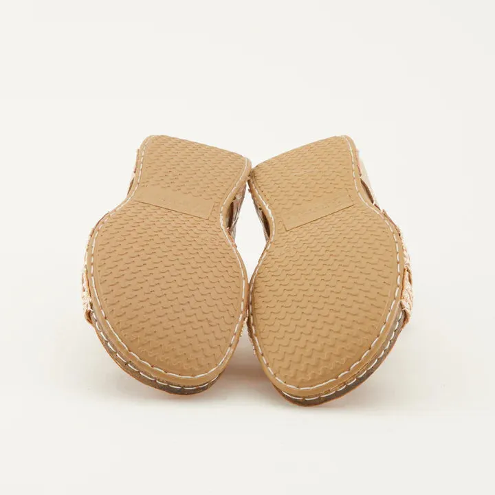 Women's L'Artiste | Atira Corked Sandals with Back Strap | Tan