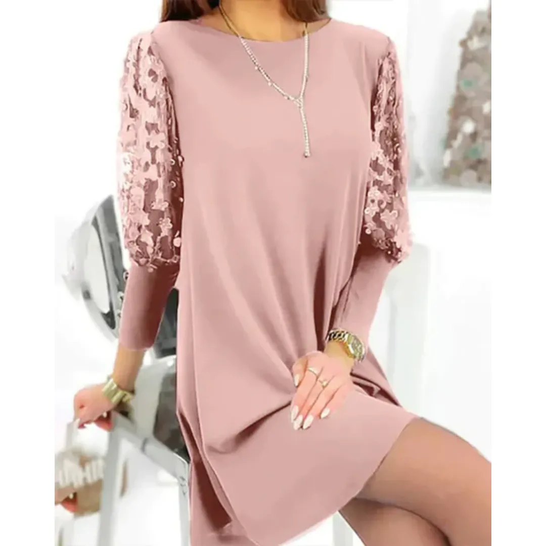 Women's Long Sleeve Cocktail Dress | Mini