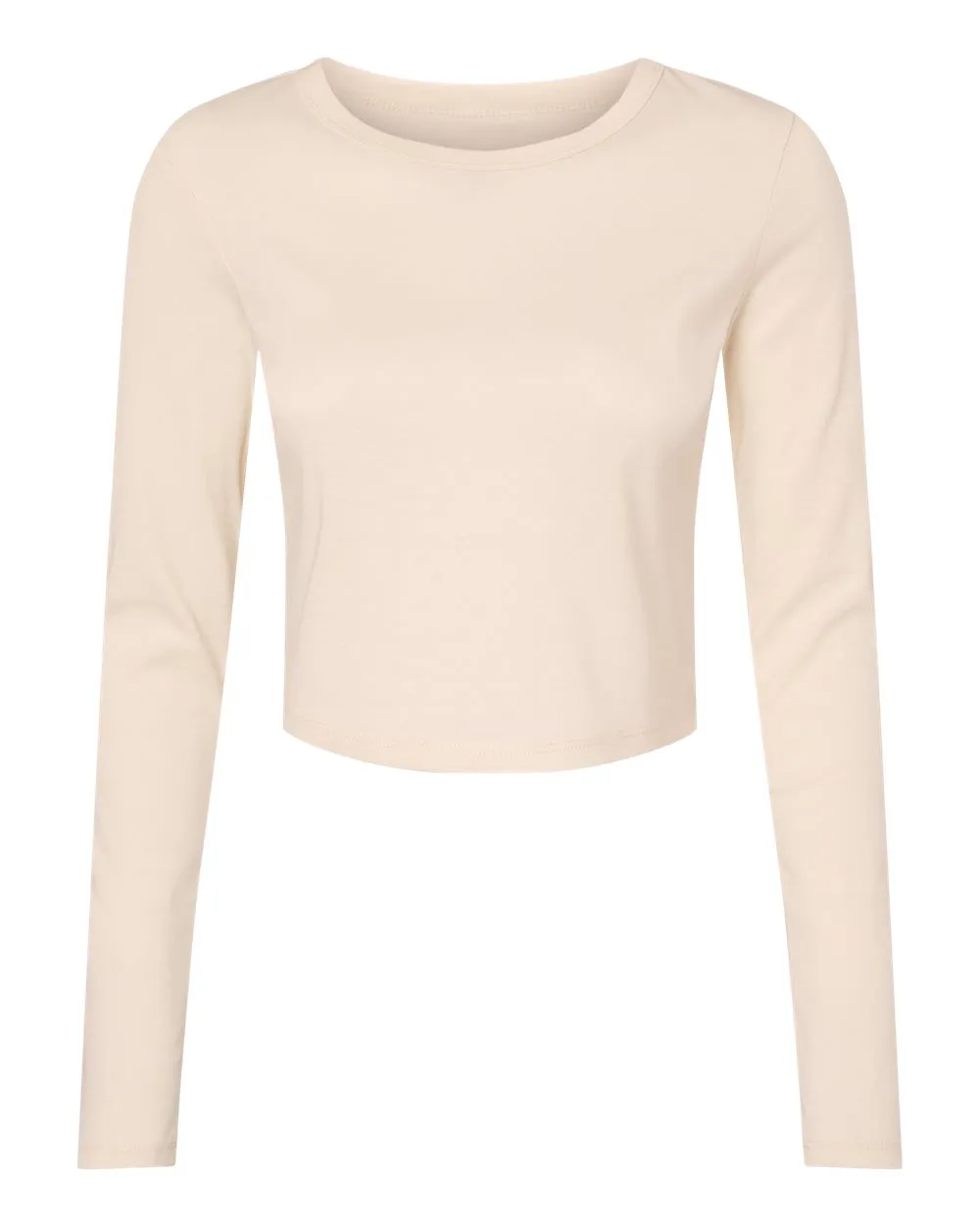 Women's Micro Rib Long Sleeve Baby Tee