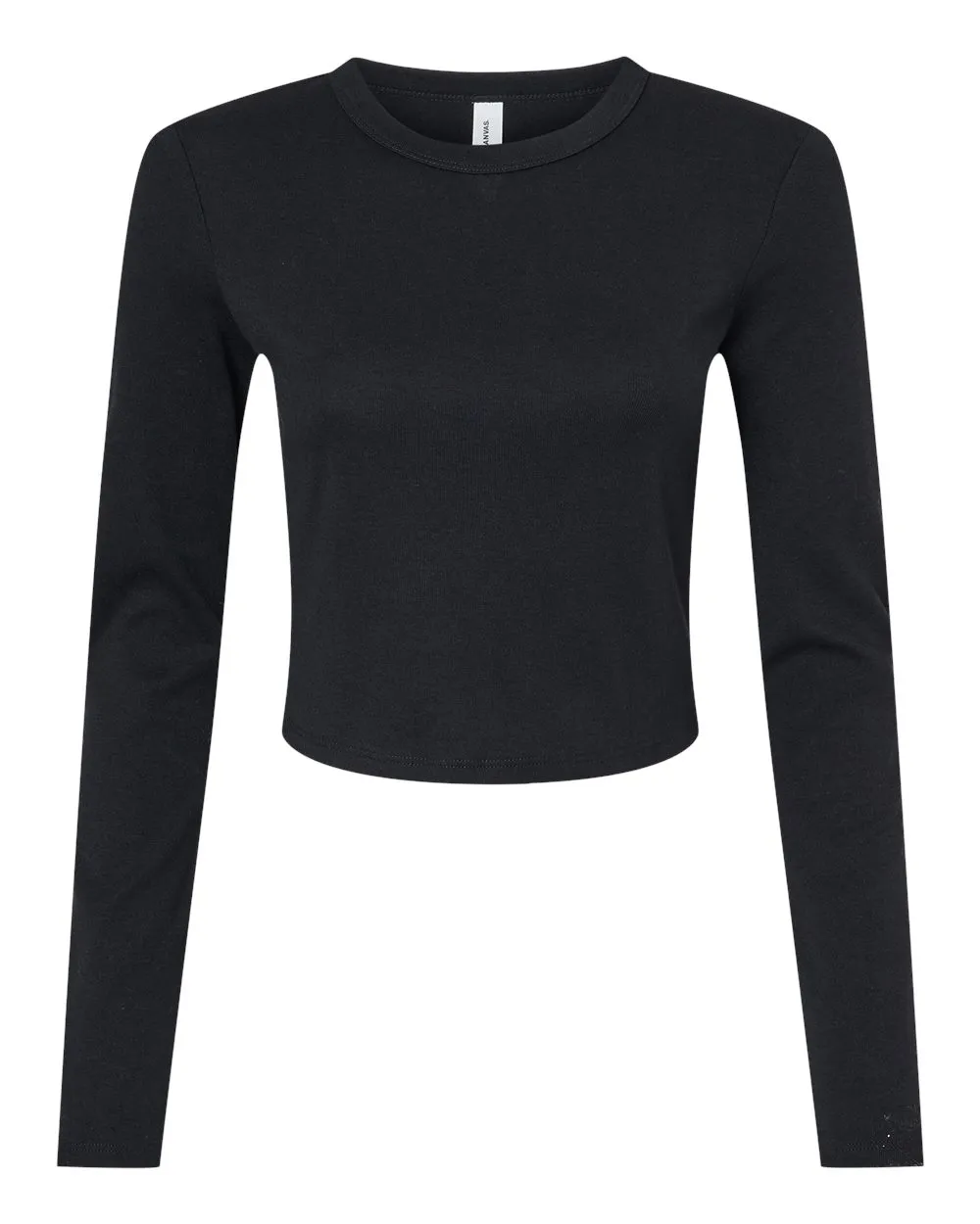 Women's Micro Rib Long Sleeve Baby Tee