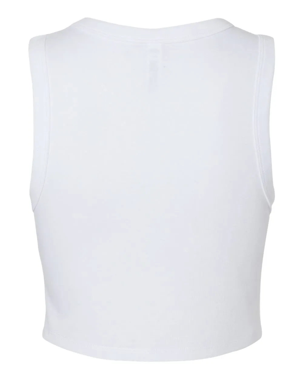 Women's Micro Rib Muscle Crop Tank