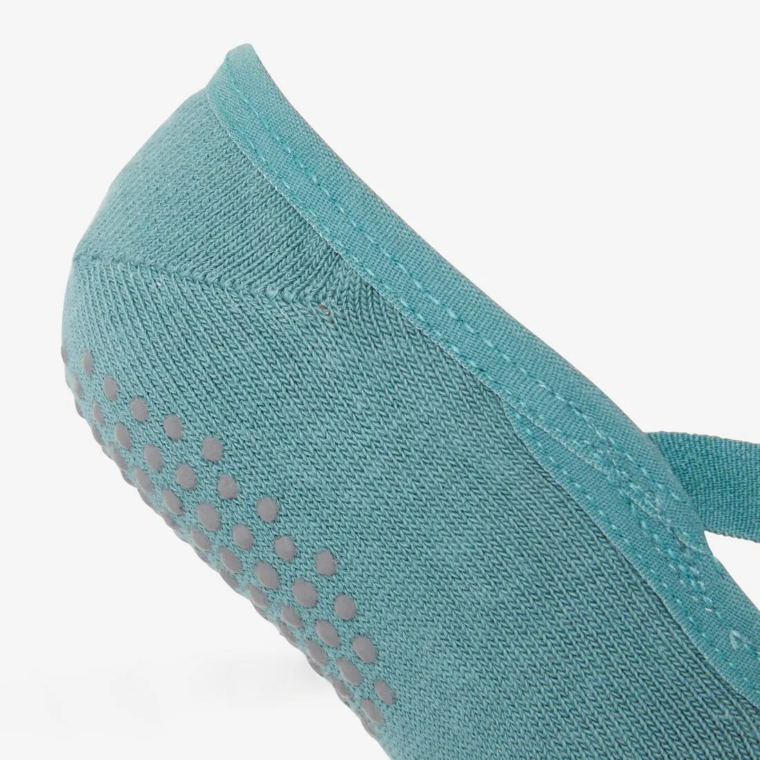 Women's Non-Slip Cotton Fitness Ballet Socks 500