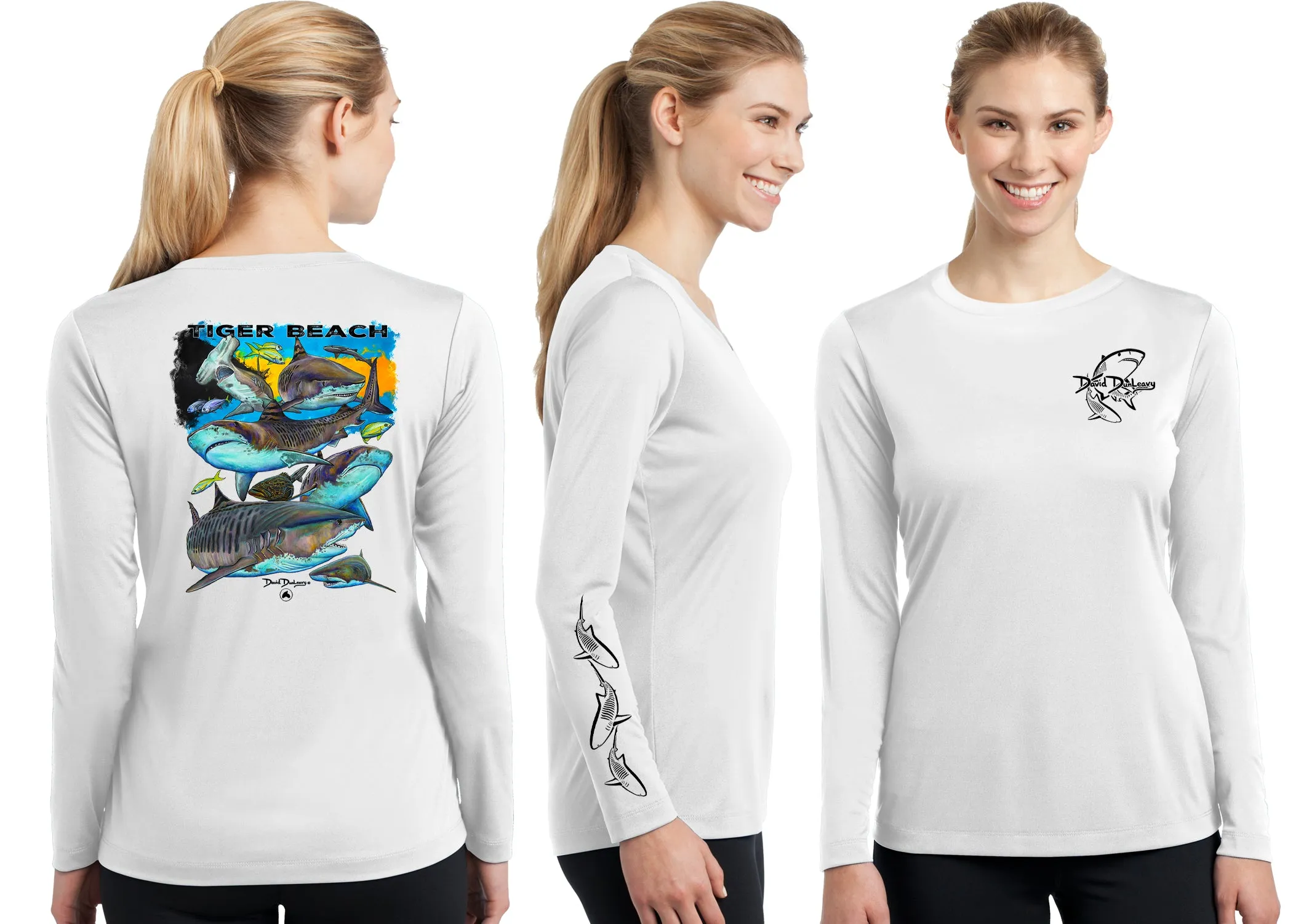 Women’s Performance Tiger Beach Long Sleeve