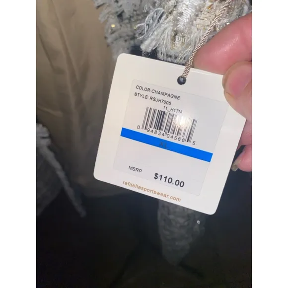 Women's Raffaella Jacket XL White Gold