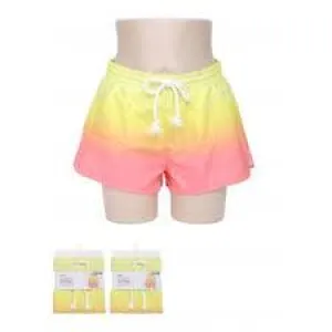 Women's rainforest beach shorts