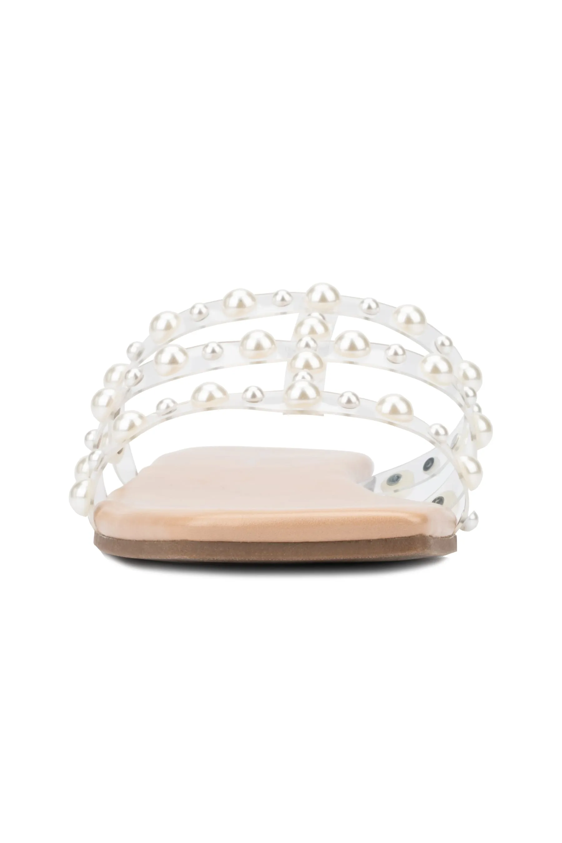 Women's Savina Flats - Wide Width Slide Sandals