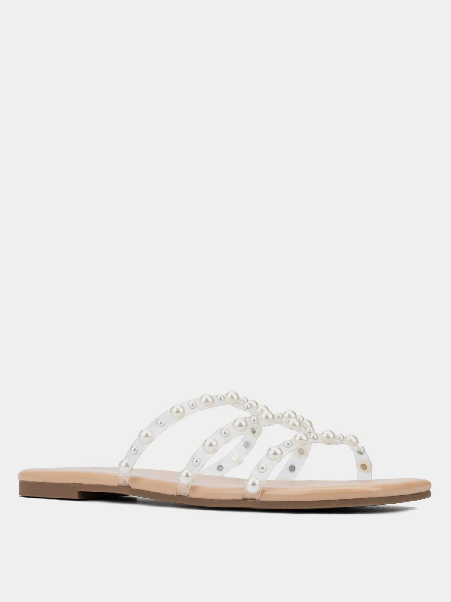 Women's Savina Flats - Wide Width Slide Sandals