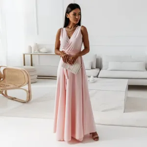 Women's Stunning Formal Wrap Dress | Maxi