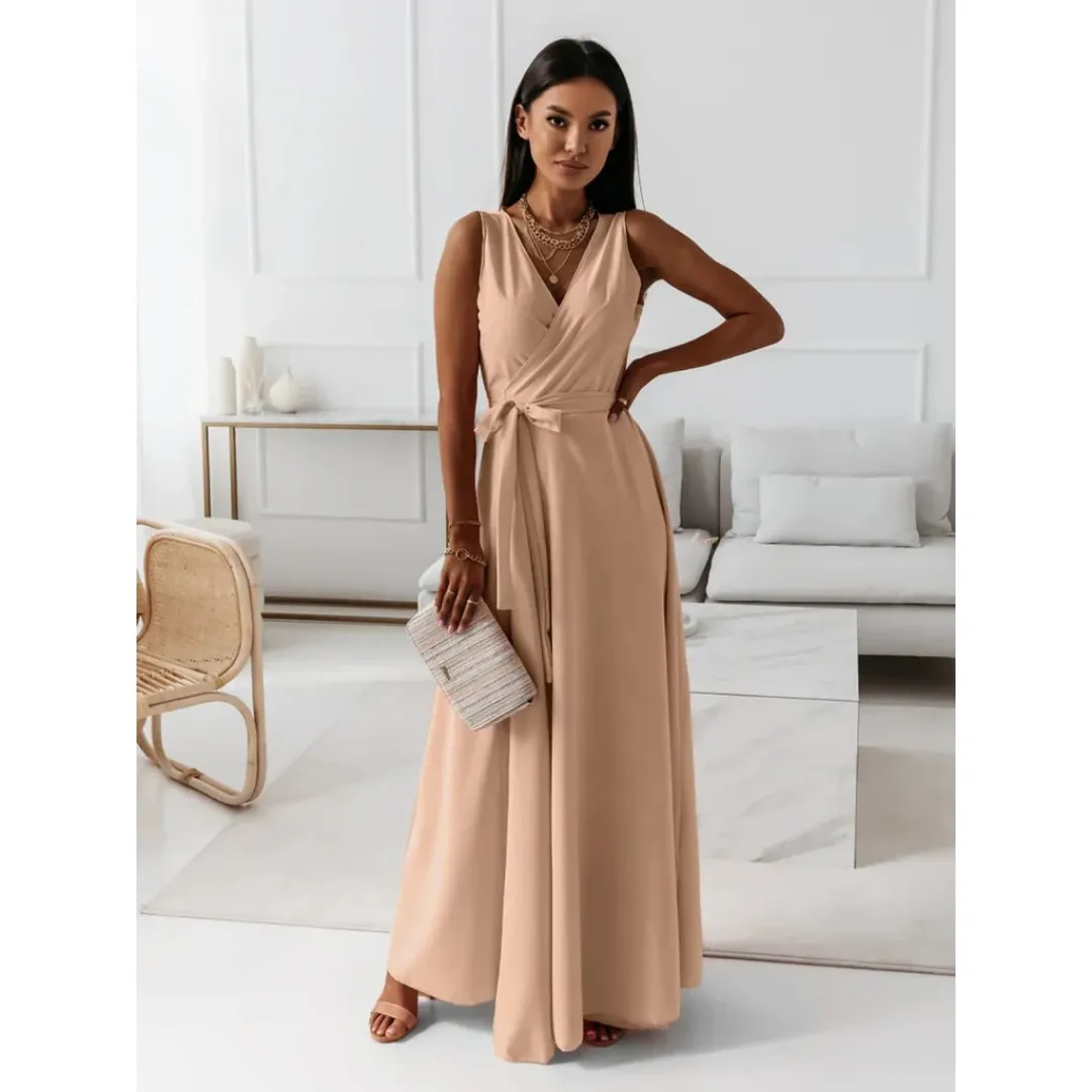Women's Stunning Formal Wrap Dress | Maxi