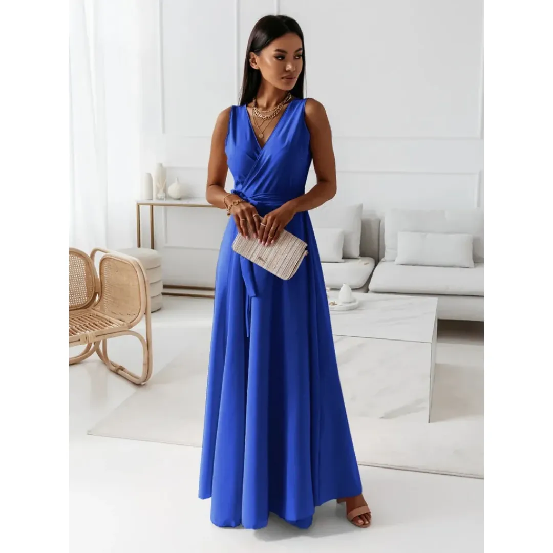 Women's Stunning Formal Wrap Dress | Maxi